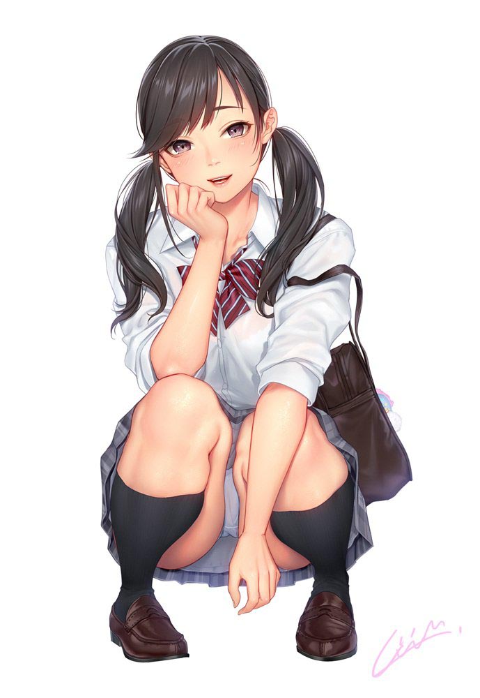 每日好图：二次元性感美少女插画精选【画师：柾見ちえ】