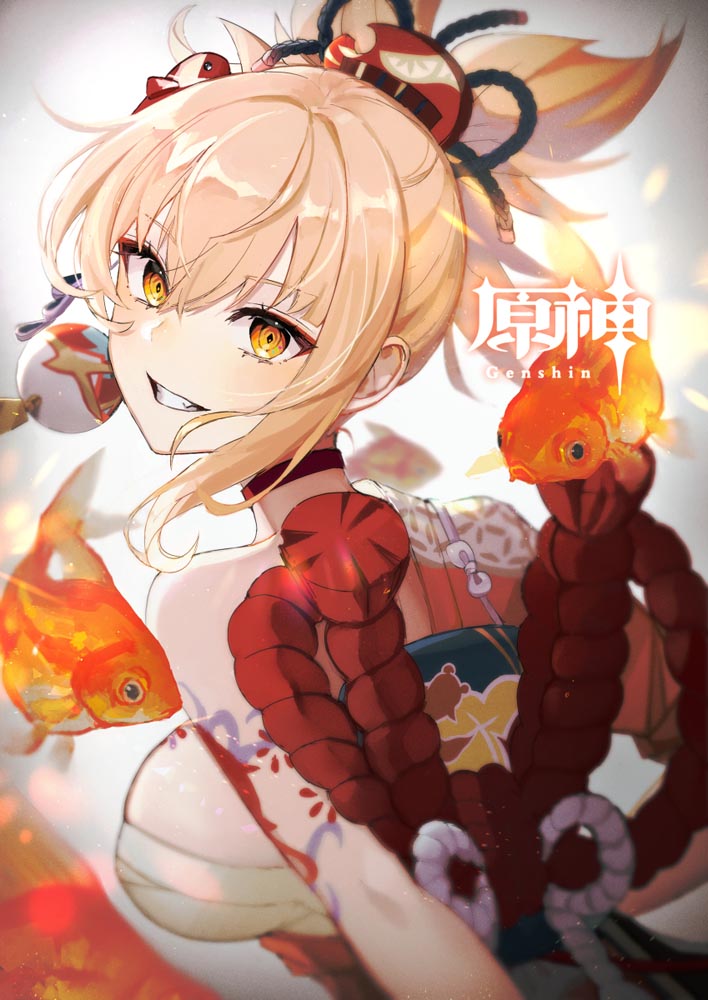 每日游戏同人图#早安原神【210826】