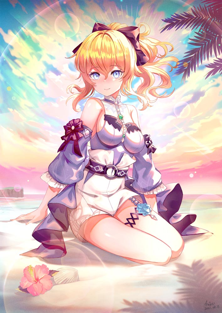 每日游戏同人图#午安原神【210826】