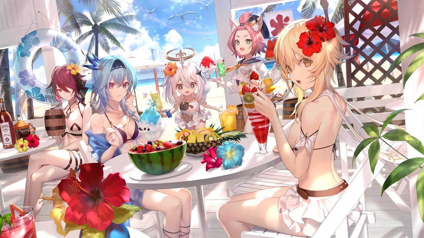 每日游戏同人图#晚安原神【210826】