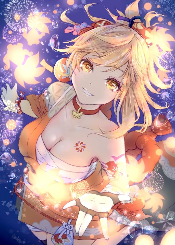 每日游戏同人图#晚安原神【210826】