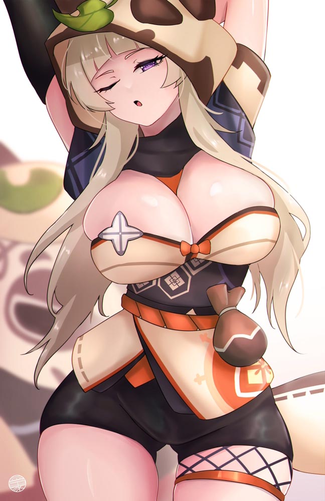 每日游戏同人图#晚安原神【210826】