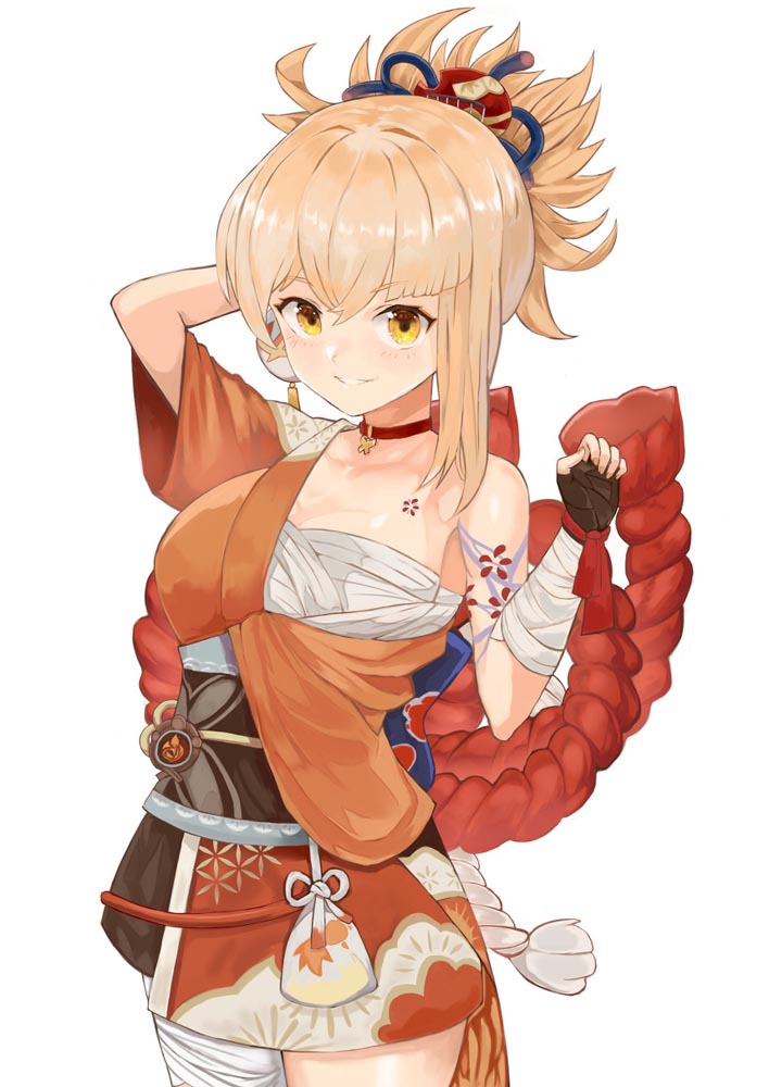 二次元美少女插画#早安原神【210828】