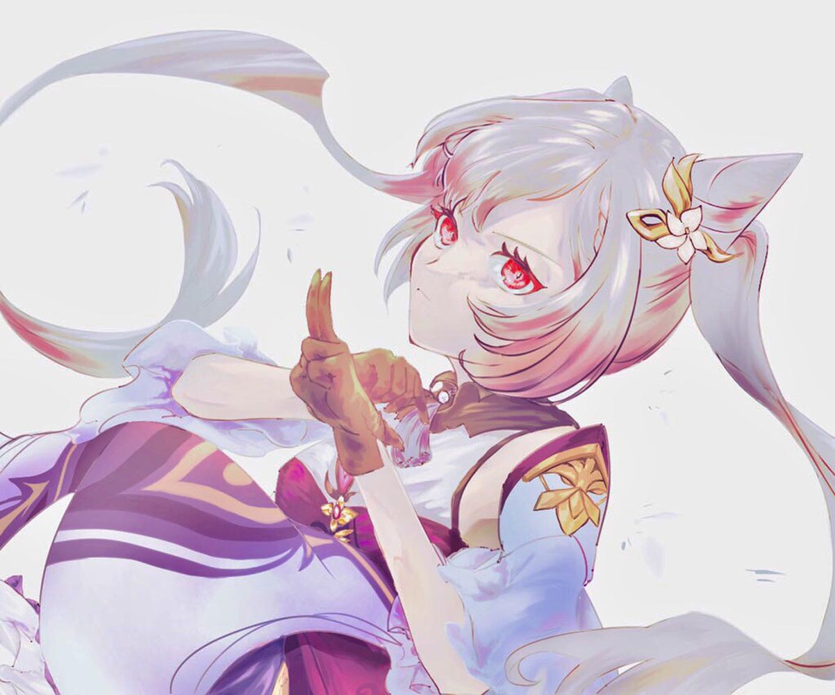 二次元美少女插画#早安原神【210828】