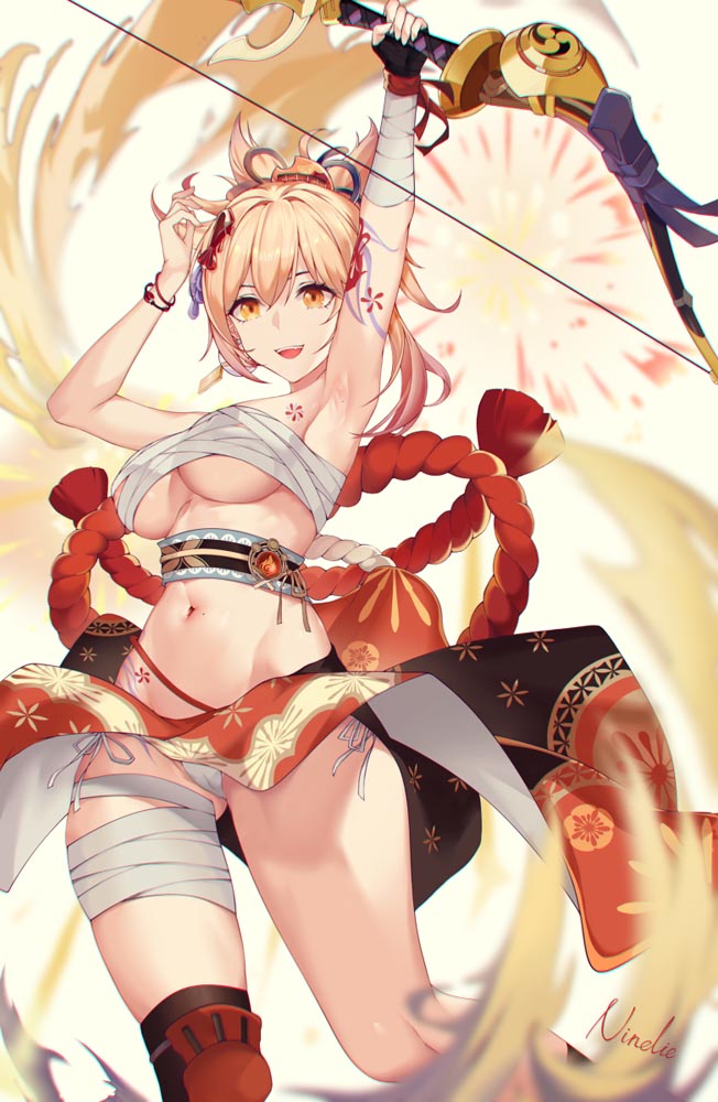 二次元美少女插画#早安原神【210828】