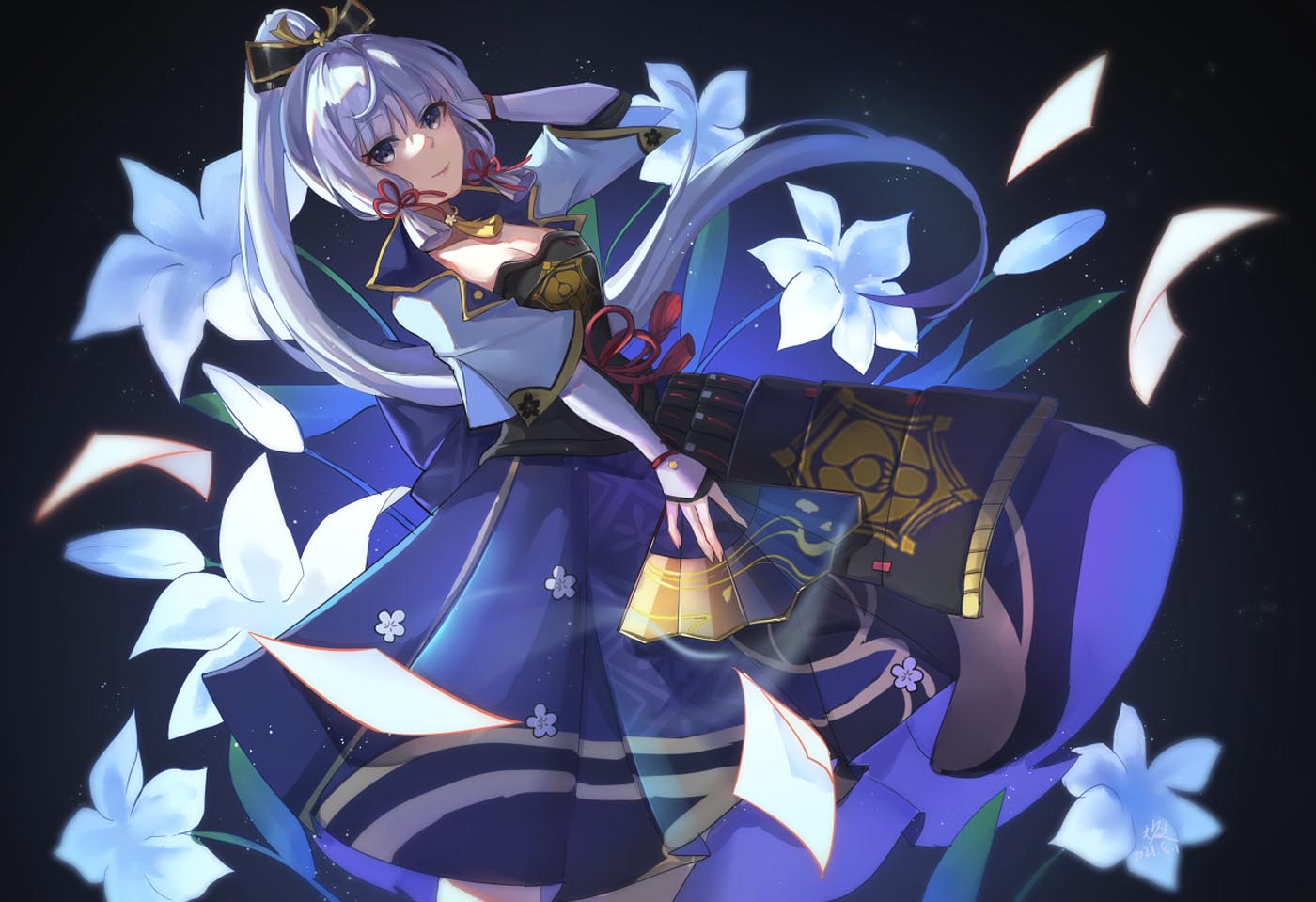 二次元美少女插画#午安原神【210828】