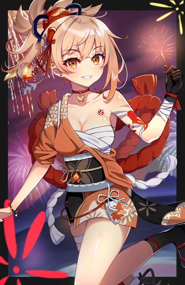 二次元美少女插画#午安原神【210828】