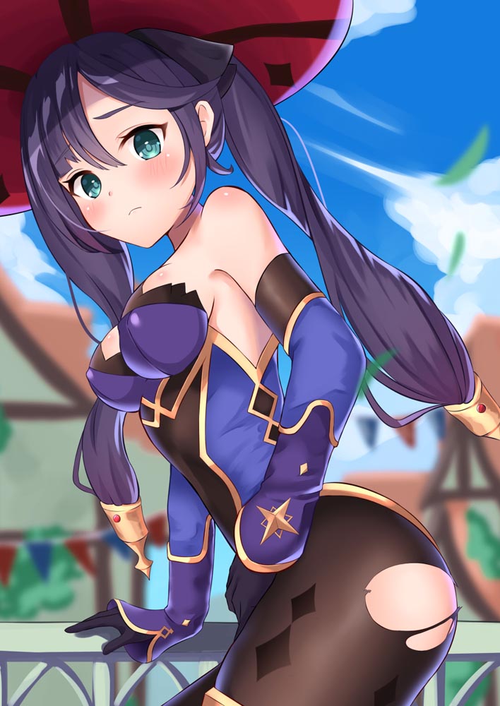 二次元美少女插画#午安原神【210828】