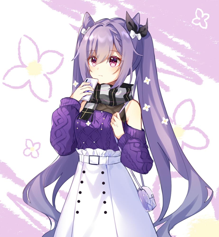 二次元美少女插画#晚安原神【210828】