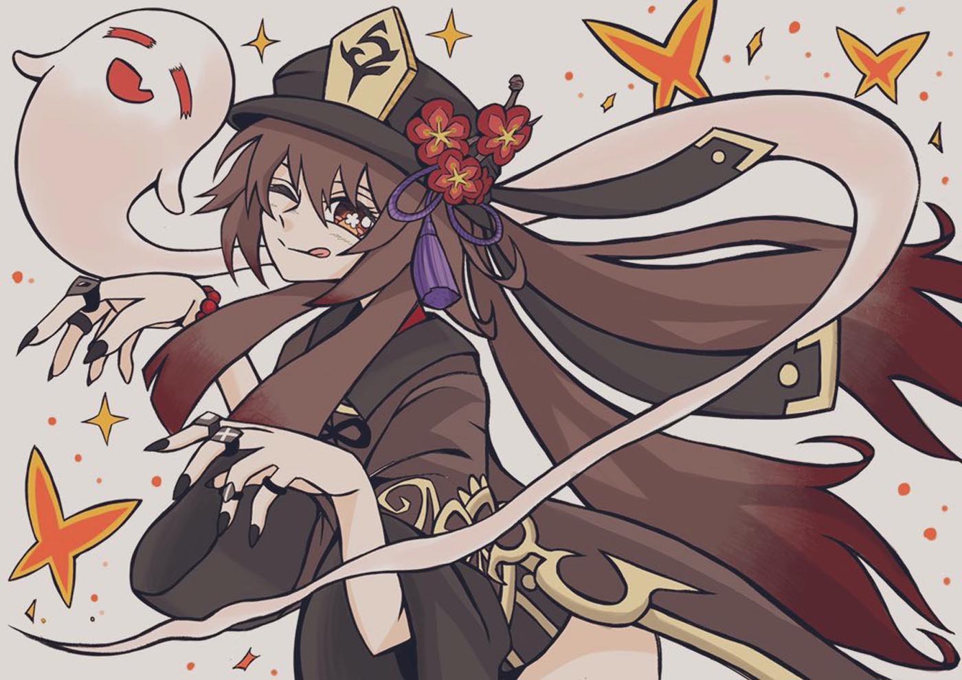 二次元美少女插画#早安原神【210829】