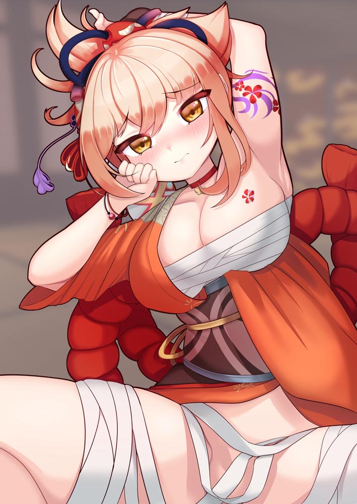 二次元美少女插画#午安原神【210829】