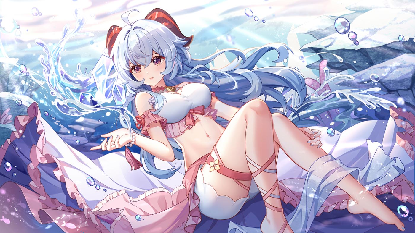 二次元美少女插画#午安原神【210829】