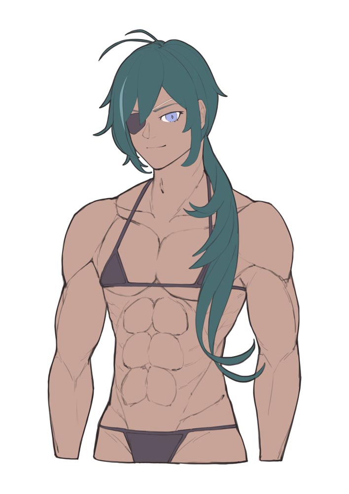 二次元美少女插画#晚安原神【210829】