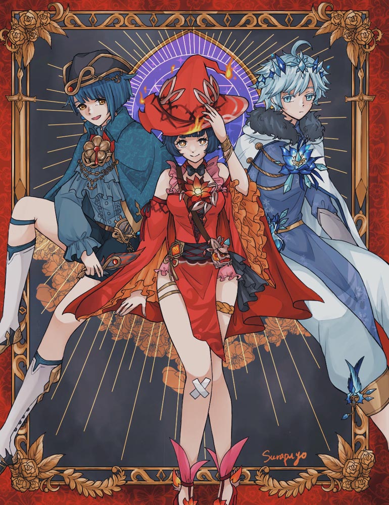 原神同人图精选#晚安原神【210830】