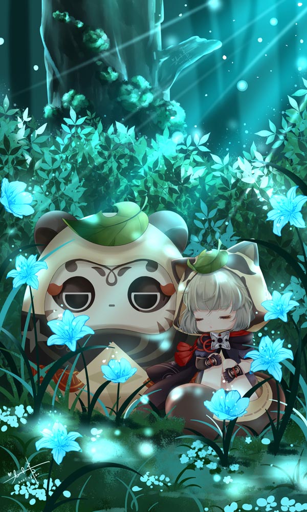 原神同人图精选#早安原神【210831】