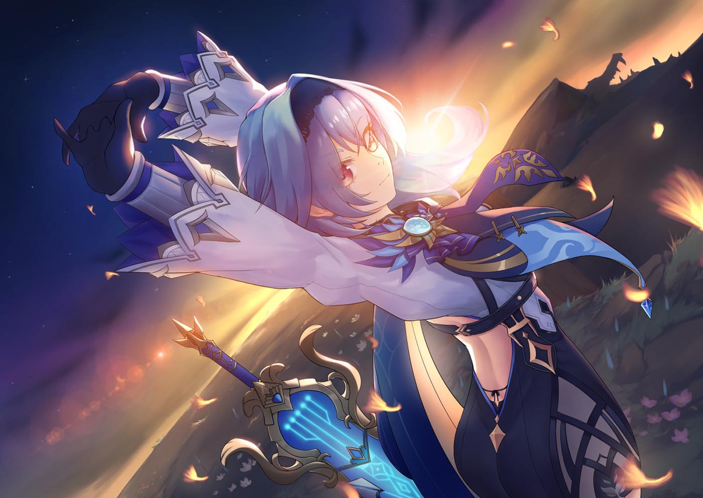 原神同人图精选#晚安原神【210831】