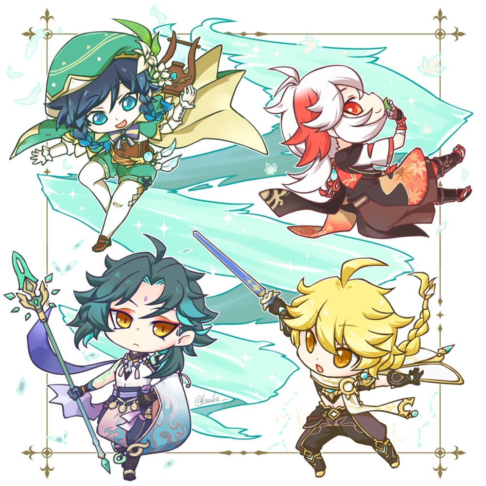 P站同人插画合集#早安原神【210901】