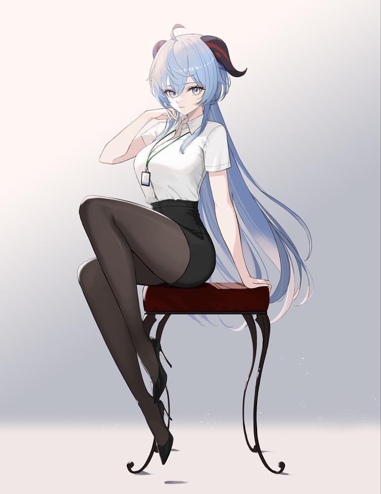 P站同人插画合集#午安原神【210901】