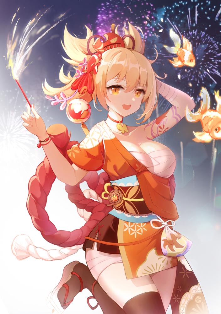 P站同人插画合集#午安原神【210901】