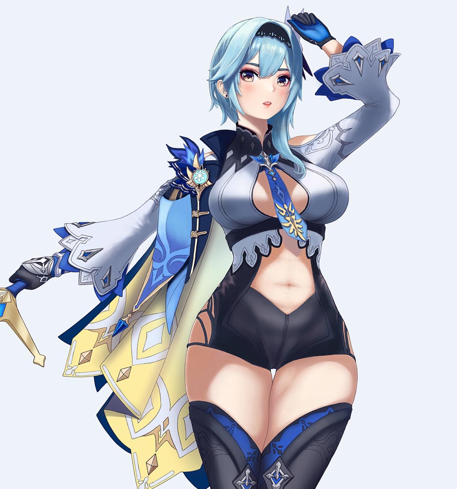 P站同人插画合集#午安原神【210901】