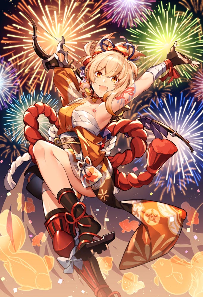 P站同人插画合集#午安原神【210901】