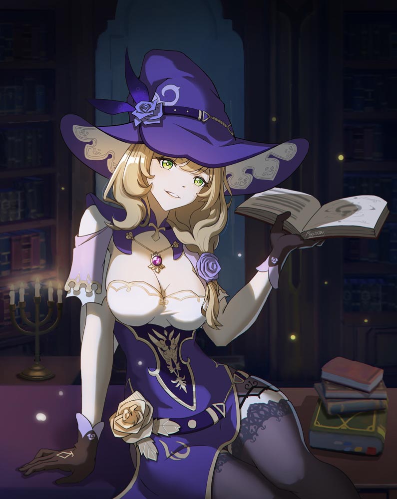 P站同人插画合集#晚安原神【210901】