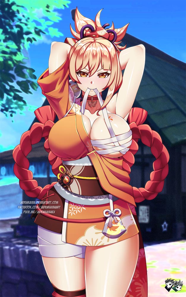 P站同人插画合集#晚安原神【210901】