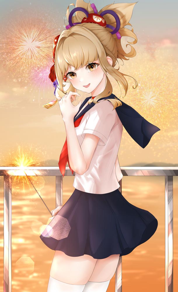 P站同人插画选#午安原神【210902】