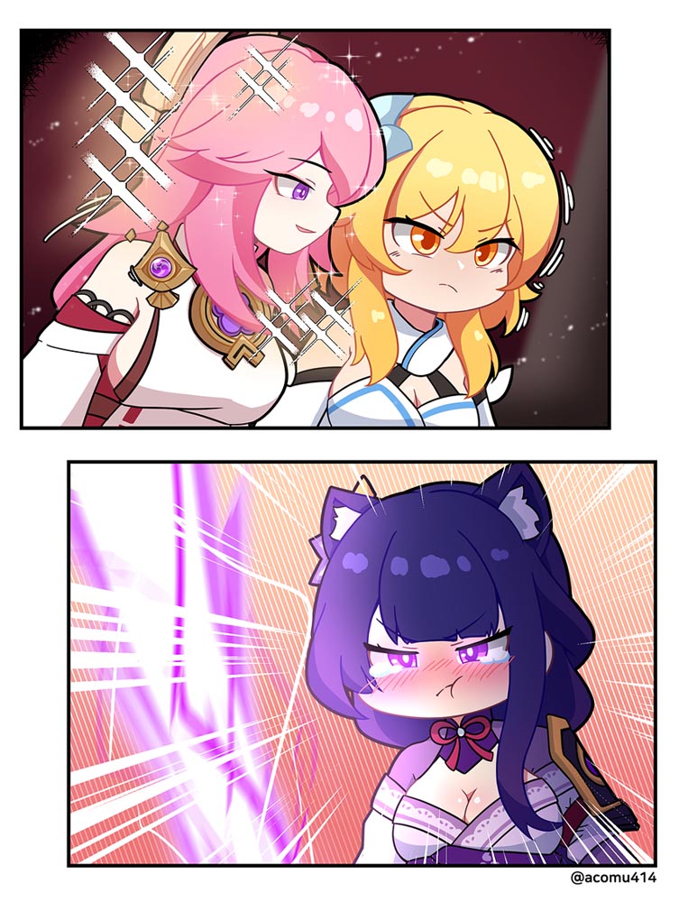 P站同人插画选#晚安原神【210902】