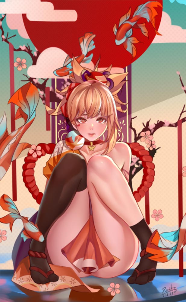 P站同人插画精选#午安原神【210903】