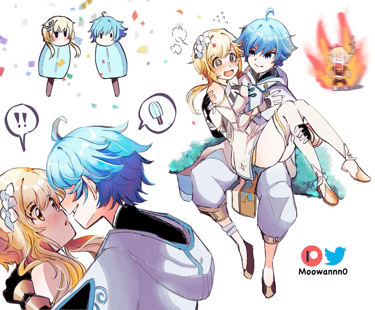 二次元美少女同人插画#午安原神【210904】