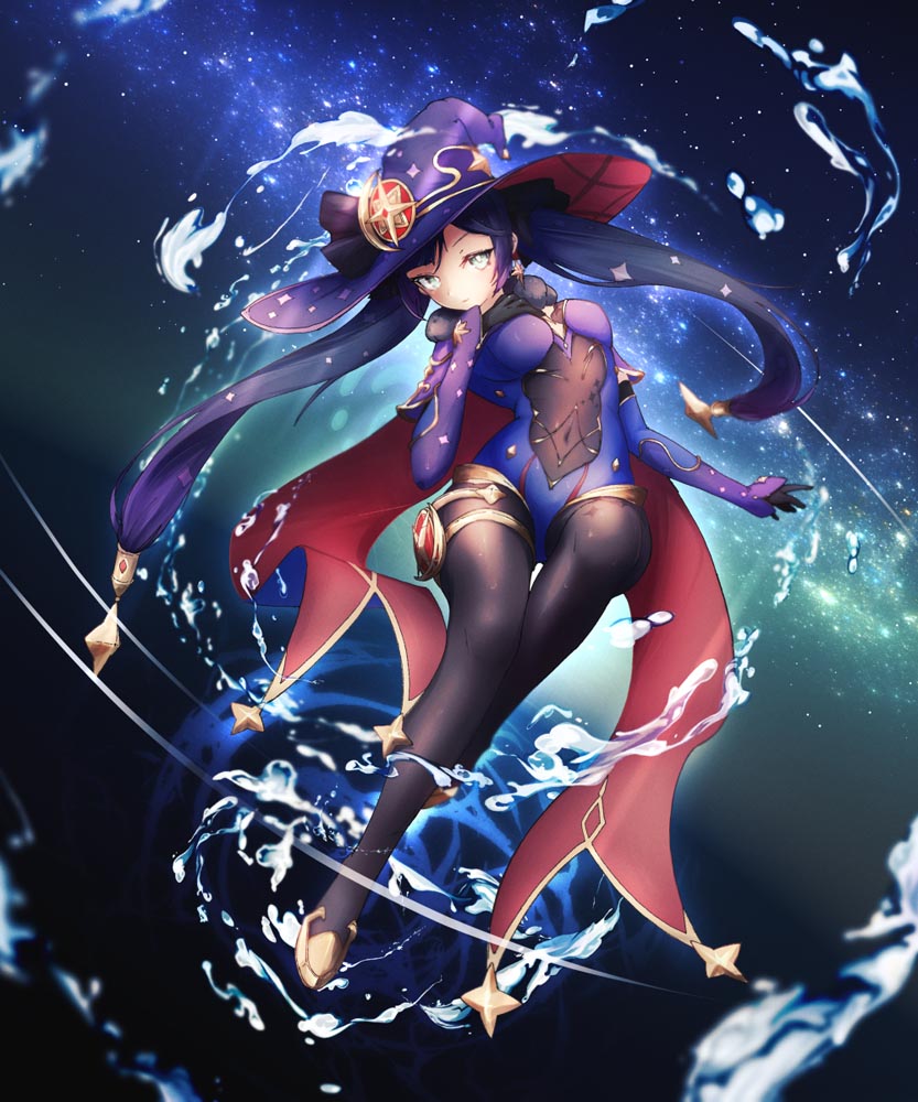 二次元美少女同人插画#午安原神【210904】