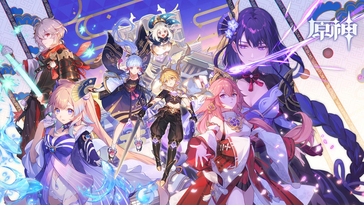 二次元美少女同人插画#午安原神【210904】