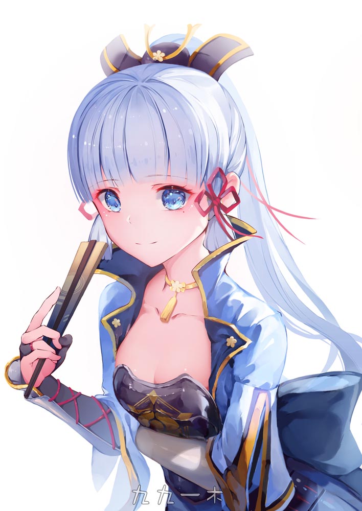 二次元美少女同人插画#晚安原神【210904】