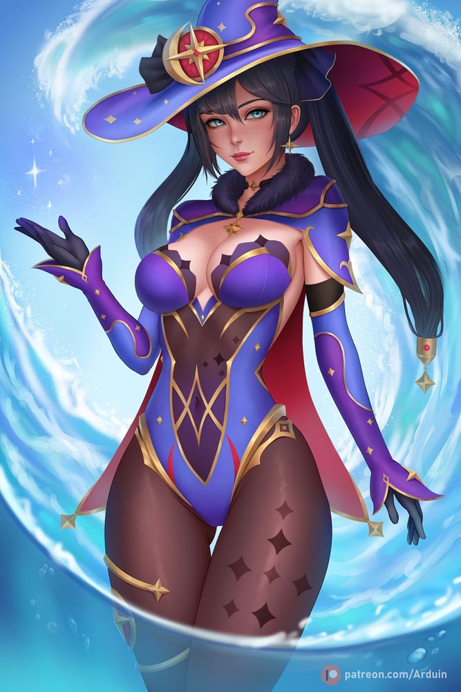 二次元美少女同人图#午安原神【210905】