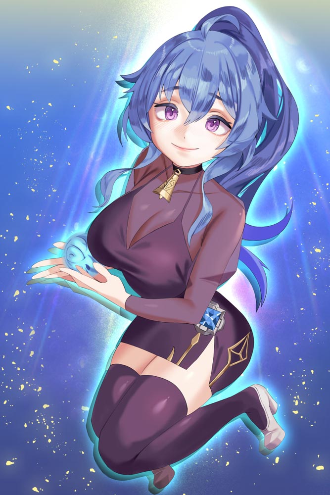 二次元美少女同人图#午安原神【210905】