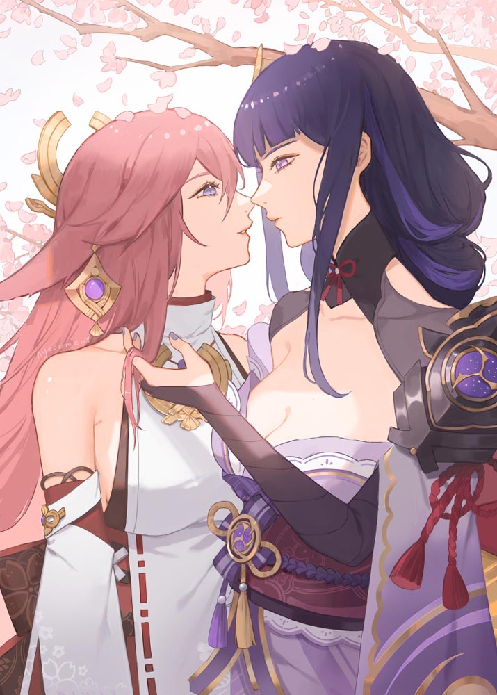 二次元美少女同人图#晚安原神【210905】