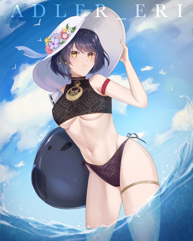 二次元美少女同人图#晚安原神【210905】