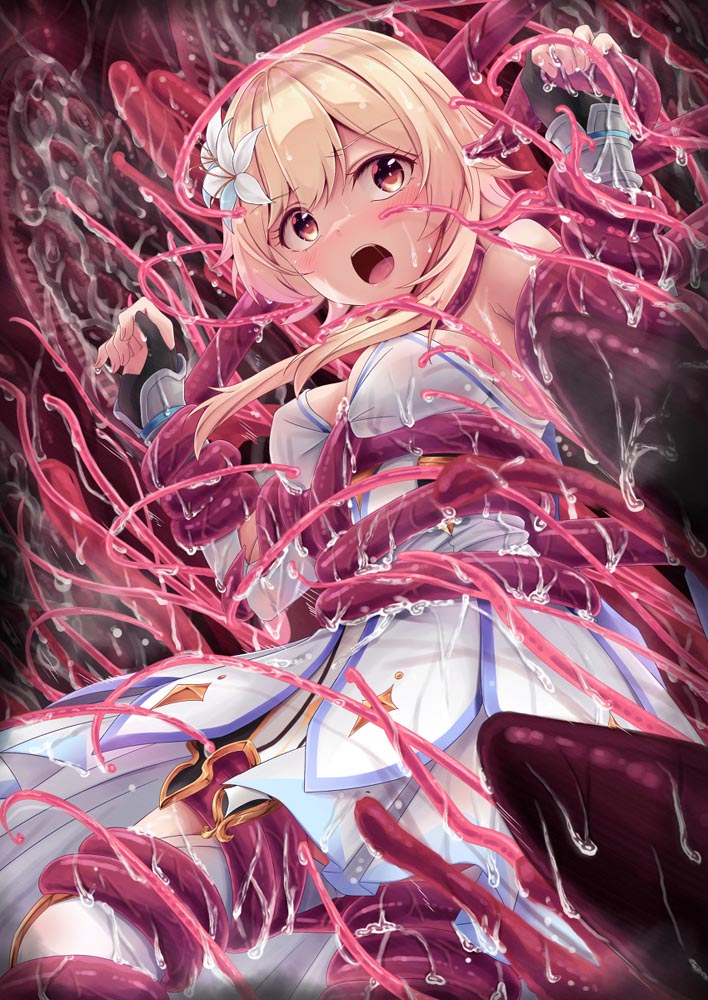 每日游戏同人好图#晚安原神【210806】