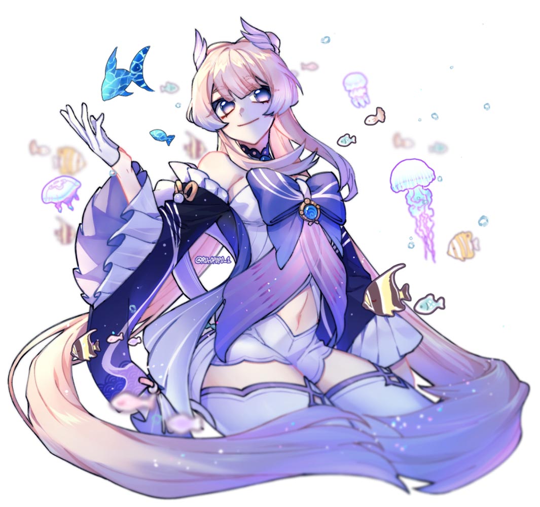 原神稻妻同人图#早安原神【210808】