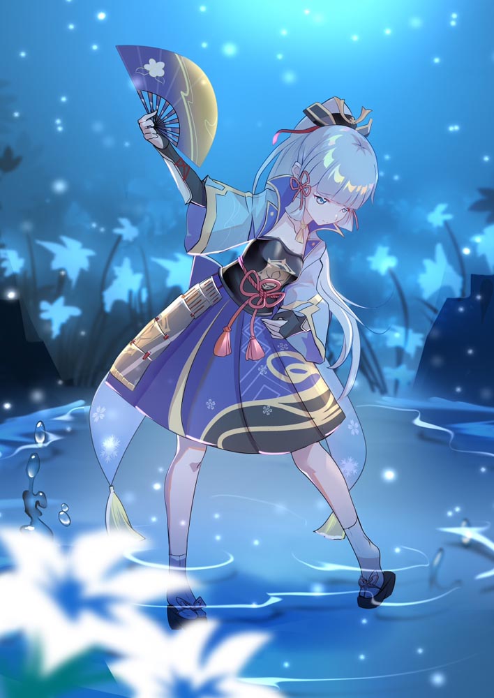 原神稻妻同人图#午安原神【210808】