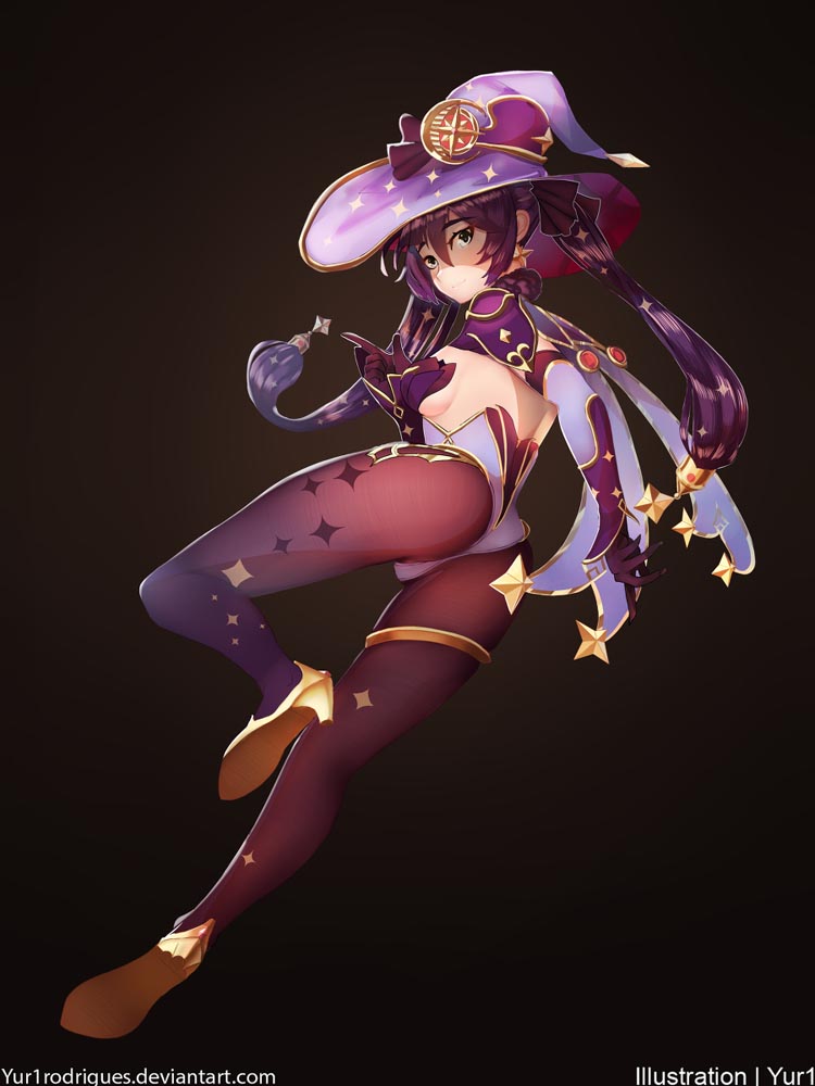 原神稻妻同人图#午安原神【210808】