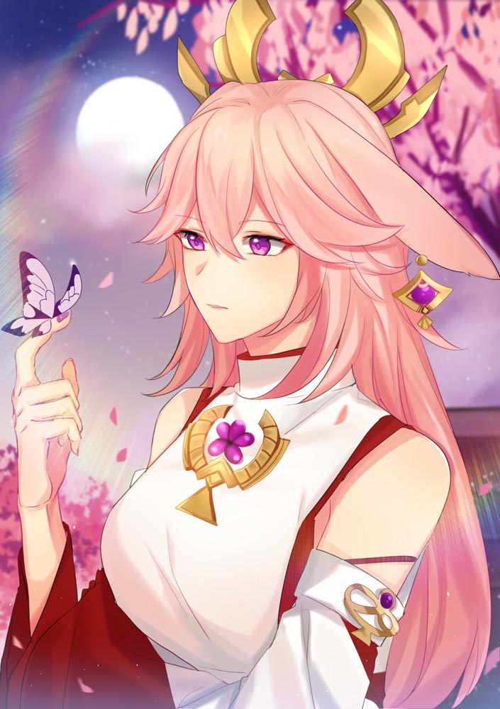 原神稻妻同人图#晚安原神【210808】