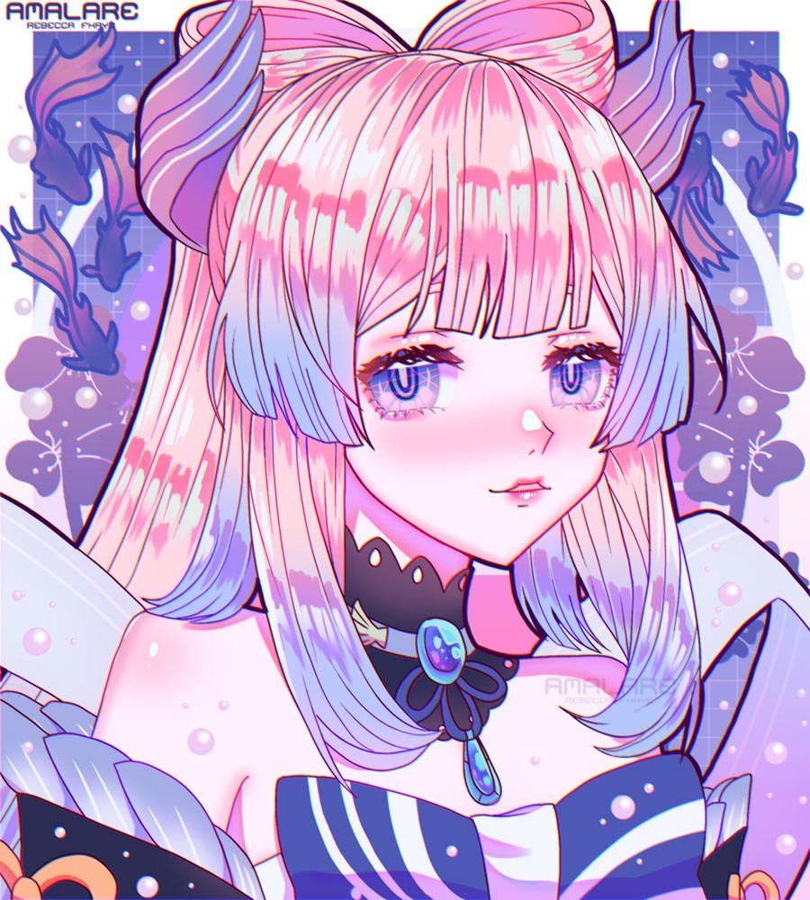 原神稻妻同人图#早安原神【210809】