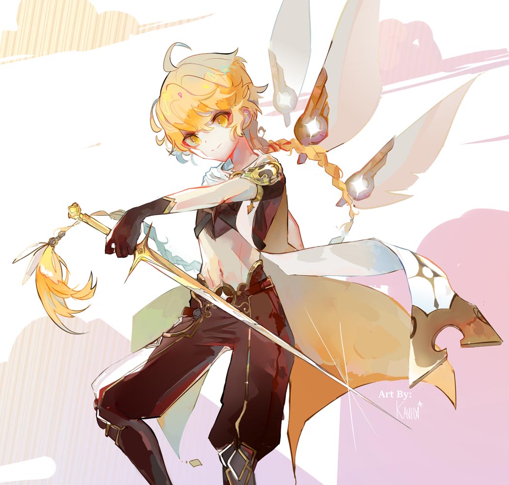 原神稻妻同人图#晚安原神【210809】