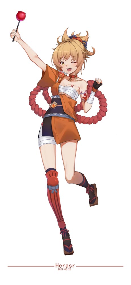 二次元游戏同人图#早安原神【210906】