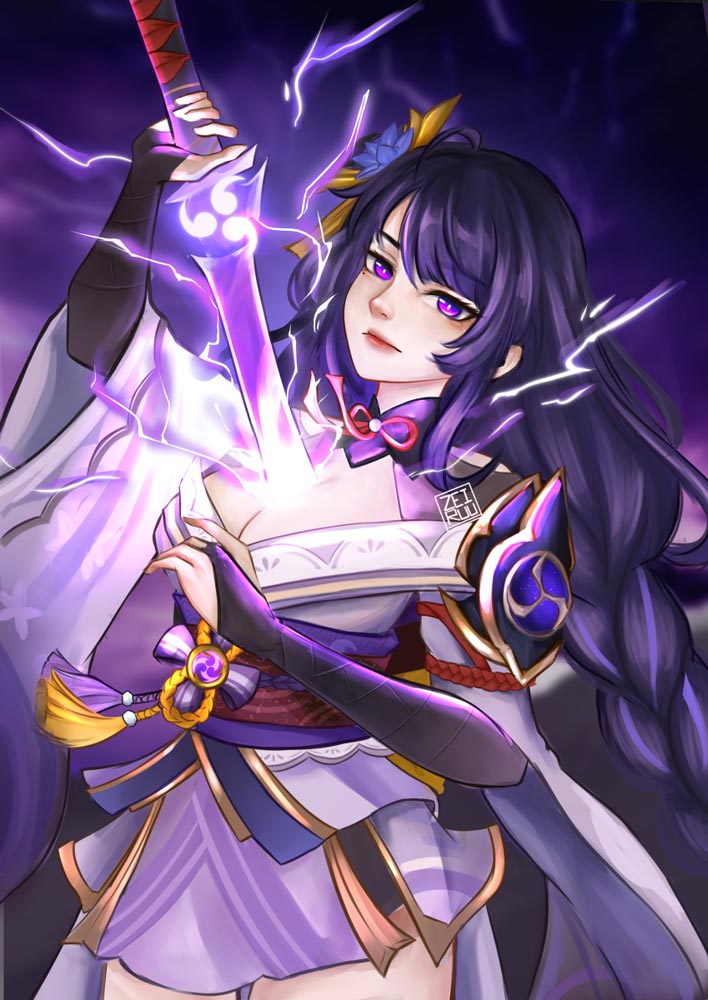 二次元游戏同人图#午安原神【210906】