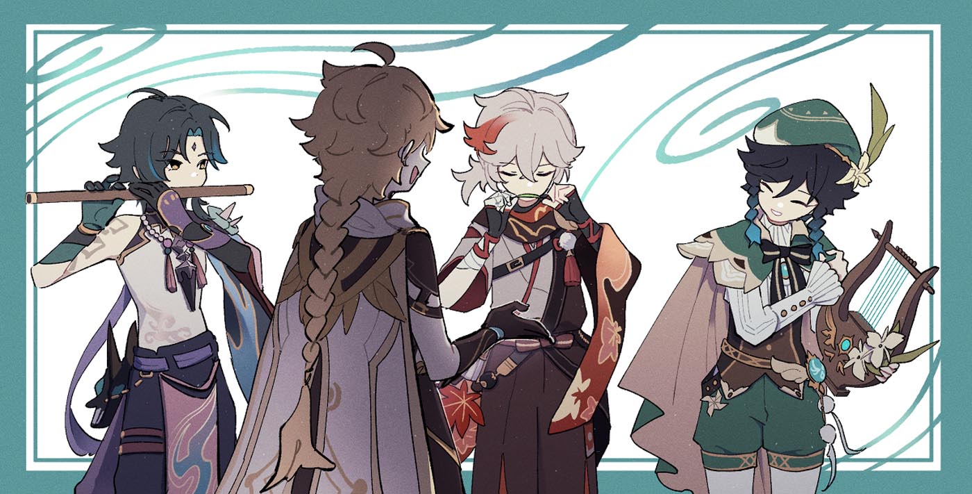 Pixiv原神同人图#早安原神【210907】