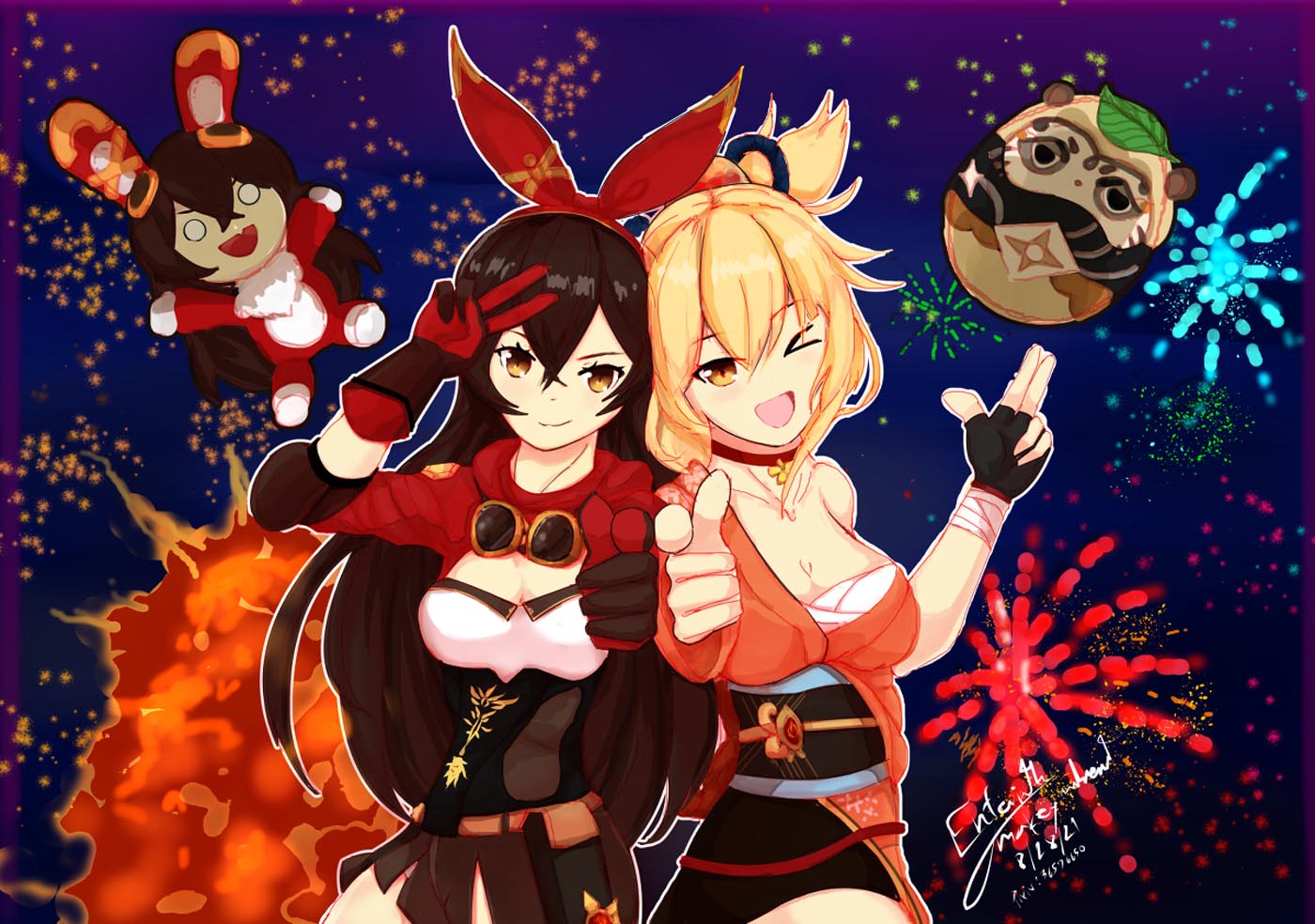 Pixiv原神同人图#午安原神【210908】