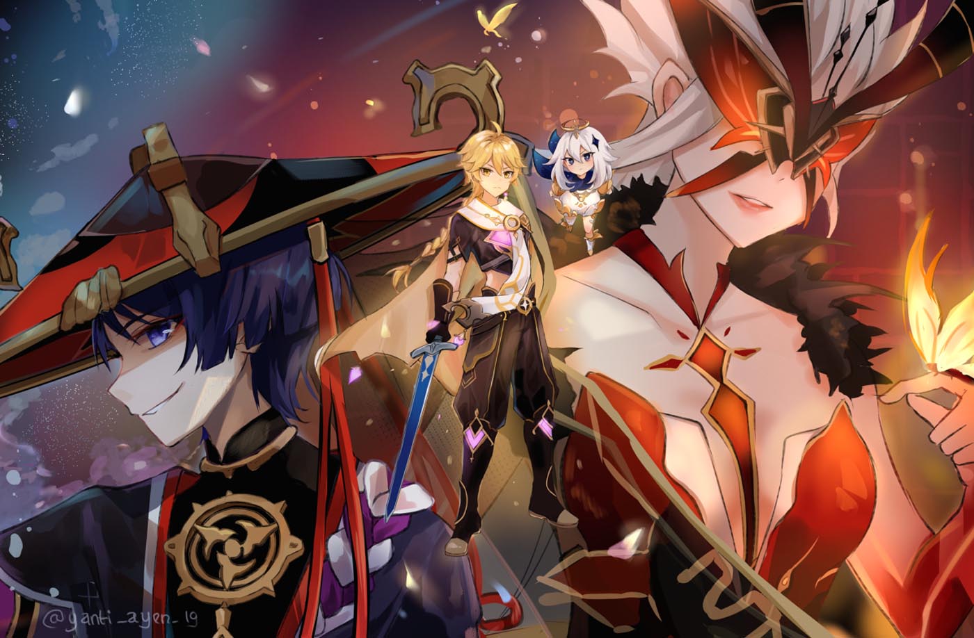 Pixiv原神同人图#晚安原神【210908】